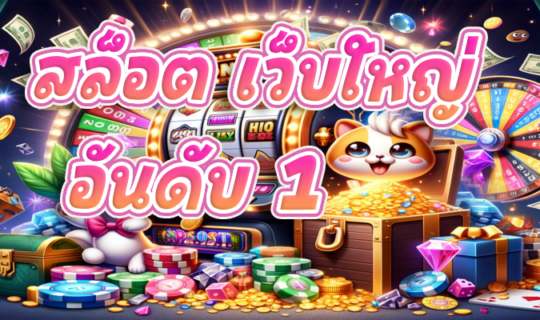 สล็อต เว็บใหญ่ อันดับ 1