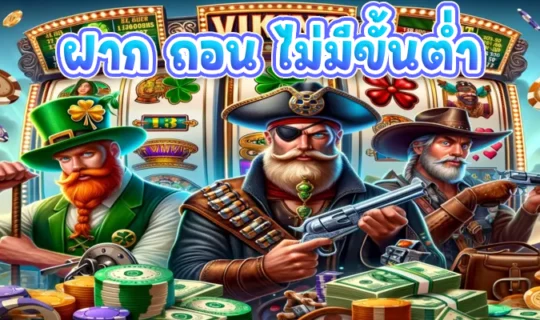 ฝาก ถอน ไม่มีขั้นต่ำ