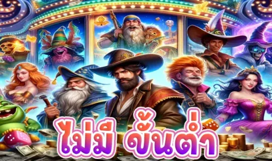 ไม่มี ขั้นต่ำ