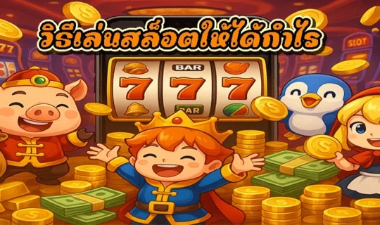 วิธีเล่นสล็อตให้ได้กำไร