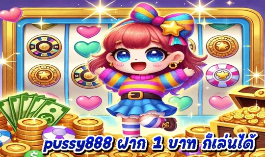 pussy888 ฝาก 1 บาท ก็เล่นได้