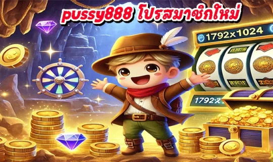 pussy888 โปรสมาชิกใหม่