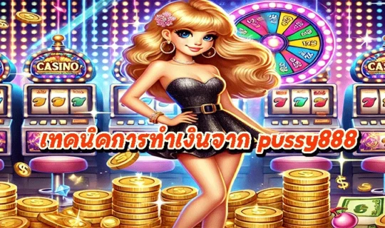 เทคนิคการทำเงินจาก pussy888