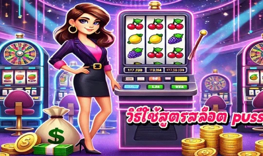 วิธีใช้สูตรสล็อต pussy888