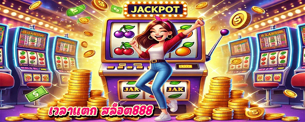 เวลาแตก สล็อต888