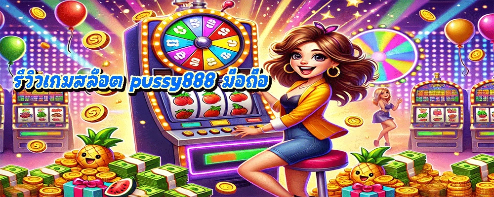 รีวิวเกมสล็อต pussy888 มือถือ