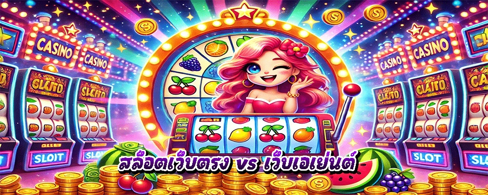 สล็อตเว็บตรง vs เว็บเอเย่นต์